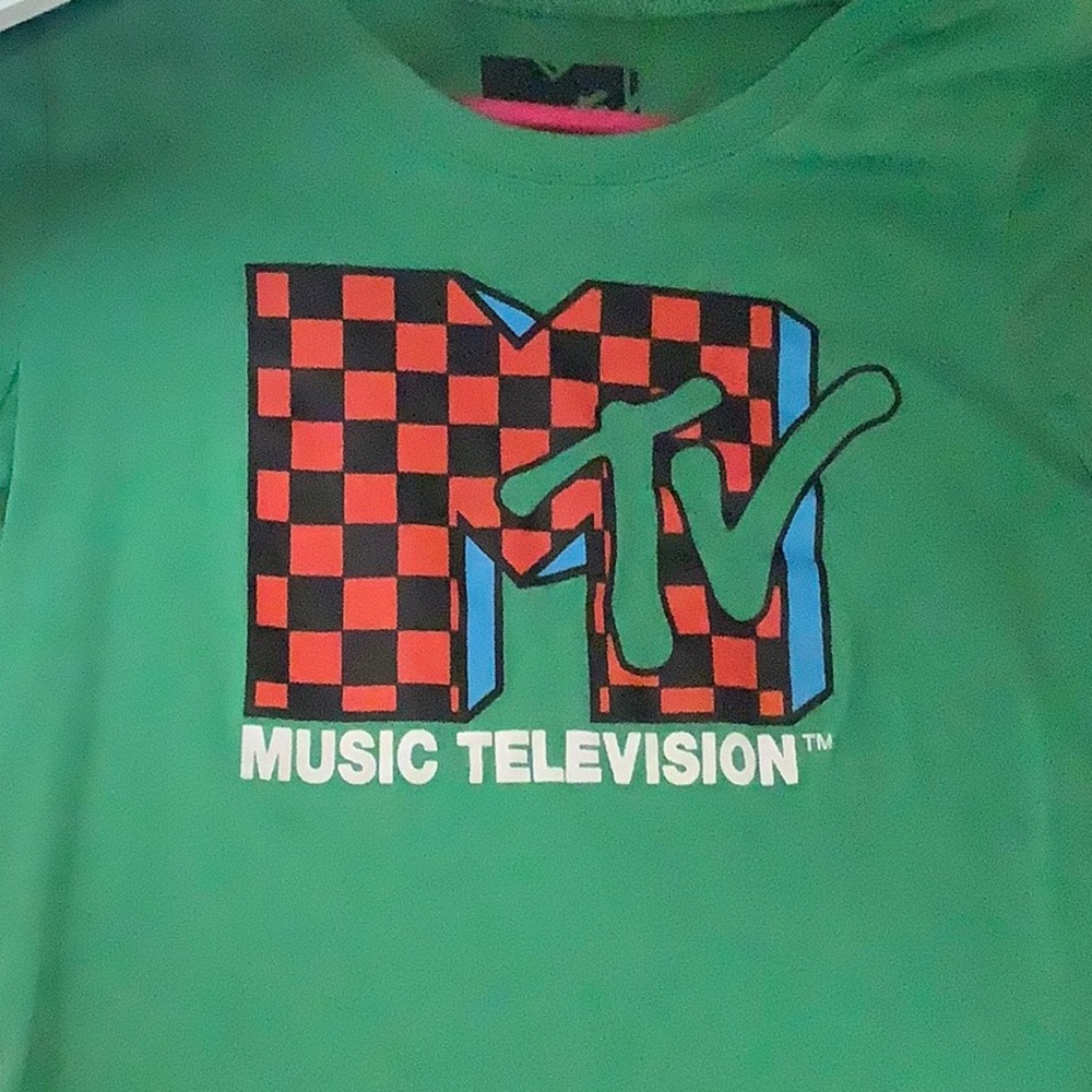 MTV Green Short Sleeve Tee